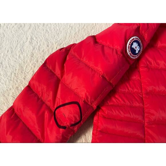 Canada Goose Brookvale Red Coat Jacket Authentic EUC Down Parka L-READ DESCR - Picture 11 of 14